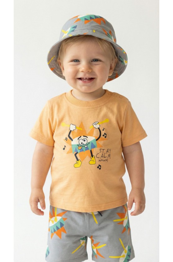 ΣΕΤ ΜΠΛΟΥΖΑ ΜΕ ΒΕΡΜΟΥΔΑ  ΓΙΑ ΜΙΚΡΑ ΑΓΟΡΙΑ  TRAX 49055 ΜΑΝΓΚΟ