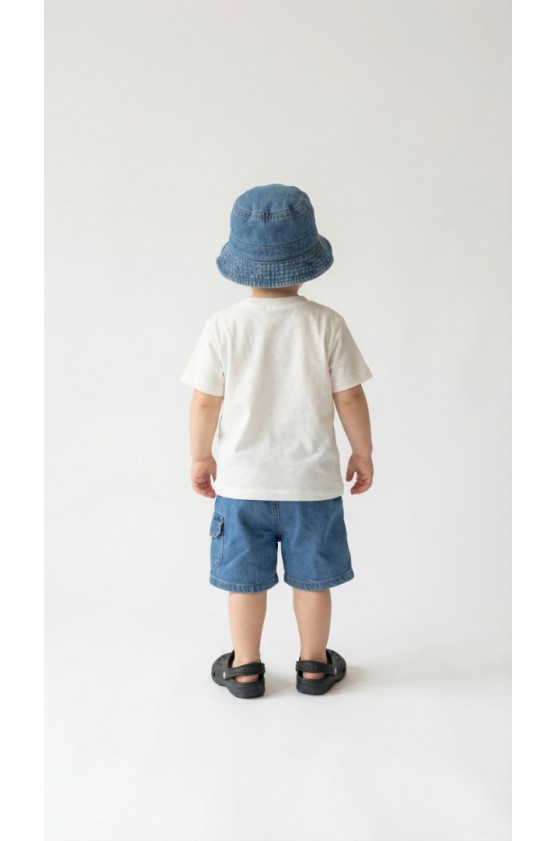 ΣΕΤ ΜΠΛΟΥΖΑ ΜΕ ΒΕΡΜΟΥΔΑ  ΓΙΑ ΜΙΚΡΑ ΑΓΟΡΙΑ  TRAX 49058 ΕΚΡΟΥ