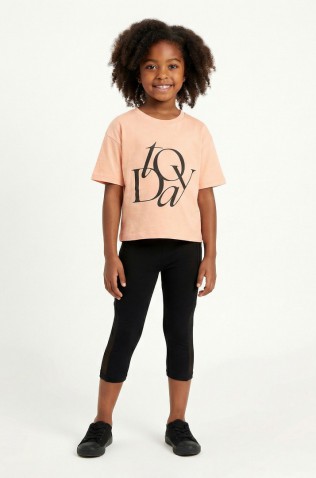 ΣΕΤ ΜΠΛΟΥΖΑ ΚΟΝΤΟΜΑΝΙΚΗ ΚΑΙ ΚΟΛΑΝ ΚΑΠΡΙ ΓΙΑ ΚΟΡΙΤΣΙΑ TRAX 49120 DAISY