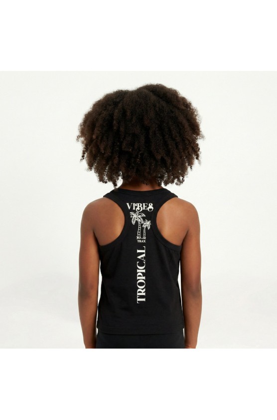 ΣΕΤ ΜΠΛΟΥΖΑ ΑΜΑΝΙΚΗ ΚΑΙ ΣΟΡΤΣ  ΓΙΑ ΚΟΡΙΤΣΙΑ TRAX 49135 ΜΑΥΡΟ