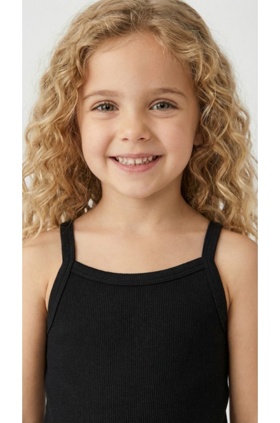 ΣΕΤ ΜΠΛΟΥΖΑ ΑΜΑΝΙΚΗ ΚΑΙ ΣΟΡΤΣ  ΓΙΑ ΚΟΡΙΤΣΙΑ TRAX 49150 ΜΑΥΡΟ