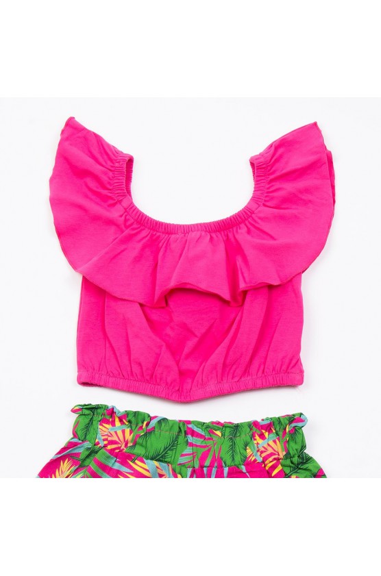 ΣΕΤ ΜΠΛΟΥΖΑ  ΚΑΙ ΣΟΡΤΣ  ΓΙΑ ΚΟΡΙΤΣΙΑ TRAX 49153 ΦΟΥΞΙΑ