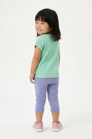 Σετ μπλουζάκι με κολάν κ΄απρι για μικρό κορίτσι TRAX 49211 spring