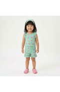 Σετ μπλουζάκι με σορτς για μικρό κορίτσι TRAX 49235 spring