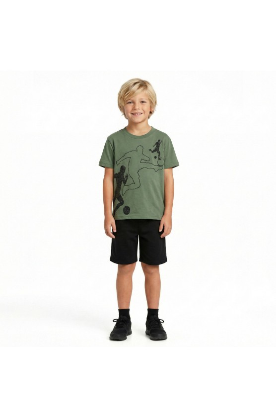 ΣΕΤ ΜΠΛΟΥΖΑ ΜΕ ΒΕΡΜΟΥΔΑ  ΓΙΑ ΑΓΟΡΙΑ  TRAX 49316 OLIVE