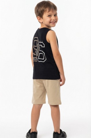 ΣΕΤ  ΜΠΛΟΥΖΑ ΜΕ ΤΖΙΝ ΒΕΡΜΟΥΔΑ  ΓΙΑ ΑΓΟΡΙΑ  TRAX 49351 ΜΑΥΡΟ