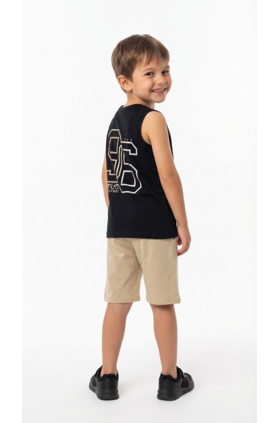 ΣΕΤ  ΜΠΛΟΥΖΑ ΜΕ ΤΖΙΝ ΒΕΡΜΟΥΔΑ  ΓΙΑ ΑΓΟΡΙΑ  TRAX 49351 ΜΑΥΡΟ