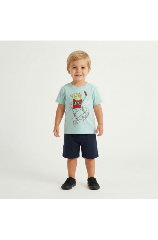 ΣΕΤ ΜΠΛΟΥΖΑ ΜΕ  ΒΕΡΜΟΥΔΑ  ΓΙΑ ΜΙΚΡΑ ΑΓΟΡΙΑ  TRAX 49414 spring