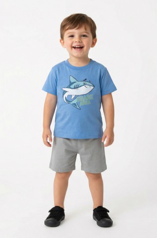 ΣΕΤ ΜΠΛΟΥΖΑ ΜΕ  ΒΕΡΜΟΥΔΑ  ΓΙΑ ΜΙΚΡΑ ΑΓΟΡΙΑ  TRAX 49415 ΙΒΙΖΑ