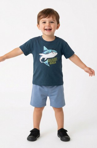 ΣΕΤ ΜΠΛΟΥΖΑ ΜΕ  ΒΕΡΜΟΥΔΑ  ΓΙΑ ΜΙΚΡΑ ΑΓΟΡΙΑ  TRAX 49415 ΙΒΙΖΑ