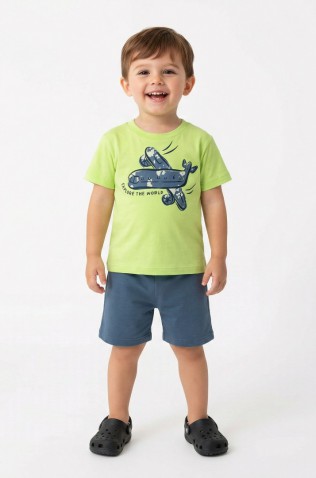 ΣΕΤ ΜΠΛΟΥΖΑ ΜΕ ΒΕΡΜΟΥΔΑ  ΓΙΑ ΜΙΚΡΑ ΑΓΟΡΙΑ  TRAX 49416 ΛΑΙΜ