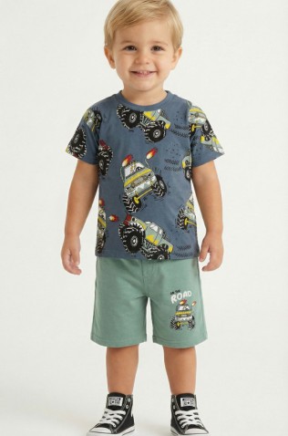 ΣΕΤ ΜΠΛΟΥΖΑ ΜΕ ΒΕΡΜΟΥΔΑ  ΓΙΑ ΜΙΚΡΑ ΑΓΟΡΙΑ  TRAX 49423 MIDNIGHT