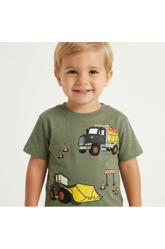 ΣΕΤ ΜΠΛΟΥΖΑ ΜΕ ΒΕΡΜΟΥΔΑ  ΓΙΑ ΜΙΚΡΑ ΑΓΟΡΙΑ  TRAX 49424 OLIVE