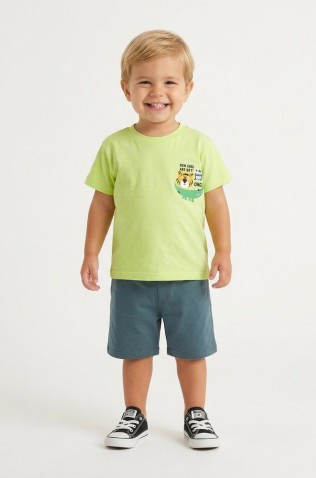 ΣΕΤ ΜΠΛΟΥΖΑ ΜΕ ΒΕΡΜΟΥΔΑ  ΓΙΑ ΜΙΚΡΑ ΑΓΟΡΙΑ  TRAX 49426 ΛΑΙΜ