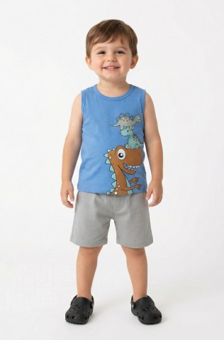 ΣΕΤ ΜΠΛΟΥΖΑ ΜΕ ΒΕΡΜΟΥΔΑ  ΓΙΑ ΜΙΚΡΑ ΑΓΟΡΙΑ  TRAX 49436 ΙΒΙΖΑ