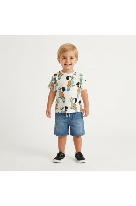 ΣΕΤ ΜΠΛΟΥΖΑ ΜΕ ΤΖΙΝ ΒΕΡΜΟΥΔΑ  ΓΙΑ ΜΙΚΡΑ ΑΓΟΡΙΑ  TRAX 49440 ΕΚΡΟΥ