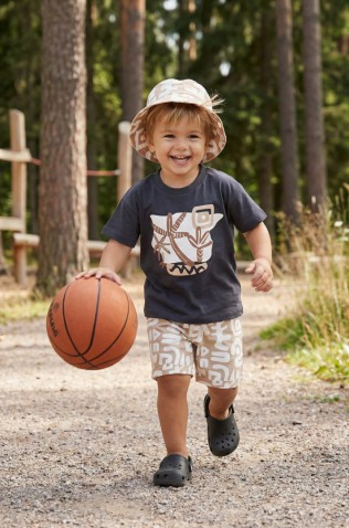 ΣΕΤ  ΜΠΛΟΥΖΑ, ΒΕΡΜΟΥΔΑ  ΚΑΙ ΚΑΠΕΛΟ ΓΙΑ ΜΙΚΡΑ ΑΓΟΡΙΑ  TRAX 49443 ΓΡΑΦΙΤΗΣ