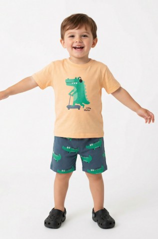 ΣΕΤ ΜΠΛΟΥΖΑ ΜΕ ΒΕΡΜΟΥΔΑ  ΓΙΑ ΜΙΚΡΑ ΑΓΟΡΙΑ  TRAX 49448 ΜΑΝΓΚΟ