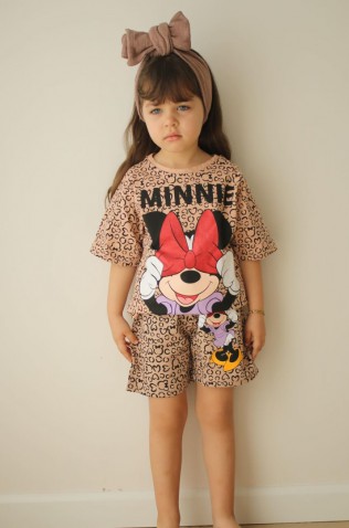 ΣΕΤ ΜΠΛΟΥΖΑ ΜΕ ΣΟΡΤΣ ΓΙΑ ΚΟΡΙΤΣΙΑ MINNIE  ΜΠΕΖ