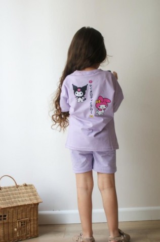 ΣΕΤ ΜΠΛΟΥΖΑ ΜΕ ΣΟΡΤΣ ΓΙΑ ΚΟΡΙΤΣΙΑ KUROMI ΛΙΛΑ