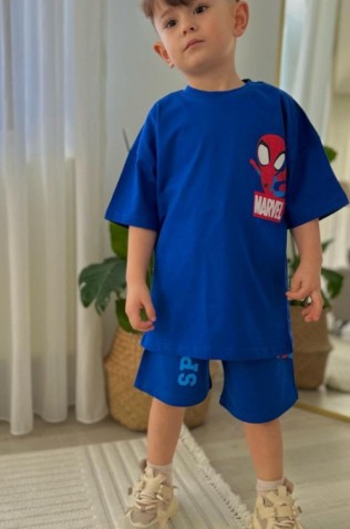 ΣΕΤ ΜΠΛΟΥΖΑ ΜΕ ΣΟΡΤΣ ΓΙΑ ΑΓΟΡΙΑ SPIDER-MAN ΜΠΛΕ ΡΟΥΑ