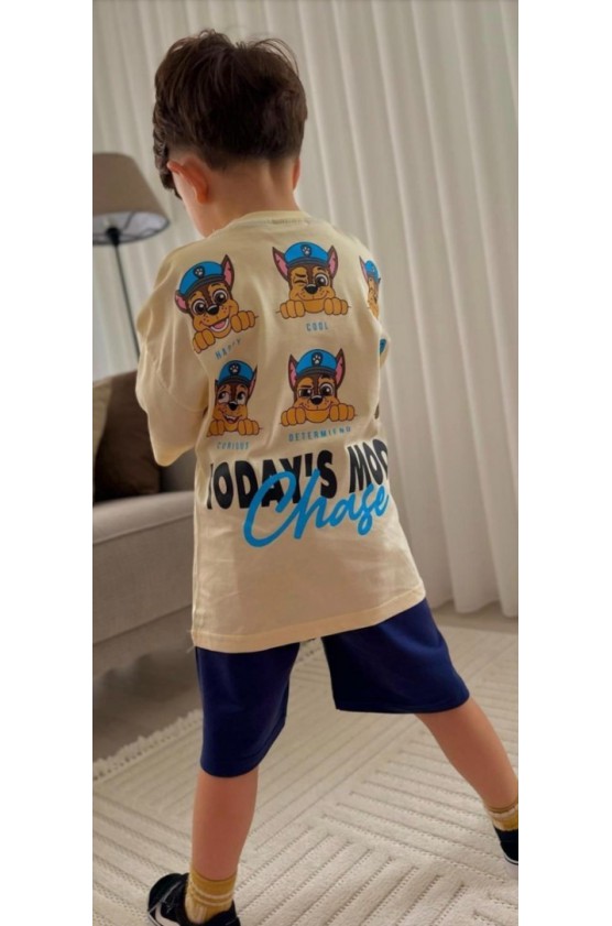 ΣΕΤ ΜΠΛΟΥΖΑ ΜΕ ΣΟΡΤΣ ΓΙΑ ΑΓΟΡΙΑ CHASE PAW PATROL ΕΚΡΟΥ