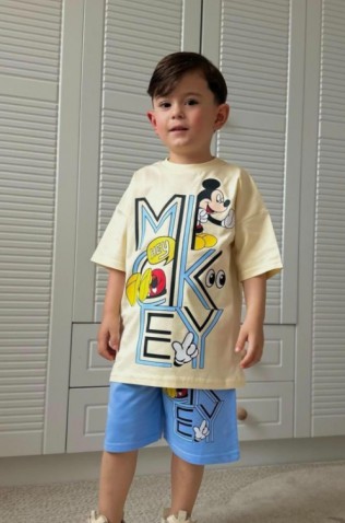 ΣΕΤ ΜΠΛΟΥΖΑ ΜΕ ΣΟΡΤΣ ΓΙΑ ΑΓΟΡΙΑ MICKEY MOUSE ΕΚΡΟΥ