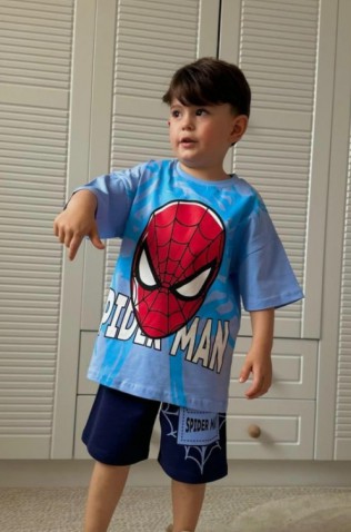ΣΕΤ ΜΠΛΟΥΖΑ ΜΕ ΣΟΡΤΣ ΓΙΑ ΑΓΟΡΙΑ SPIDER-MAN ΓΑΛΑΖΙΟ