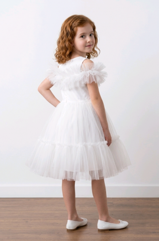 ΕΠΙΣΗΜΟ ΦΟΡΕΜΑ ΜΕ ΤΟΥΛΙ ΓΙΑ ΜΙΚΡΑ ΚΟΡΙΤΣΙΑ 5147 ΛΕΥΚΟ