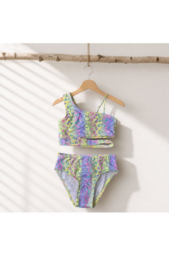 Μαγιό Bikini  για μικρά κορίτσια LA682 ΛΕΟΠΑΡ- MERMAID