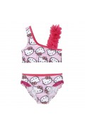 Μαγιό σετ μπικίνι  Hello Kitty για μικρά κορίτσια 02564 Ροζ