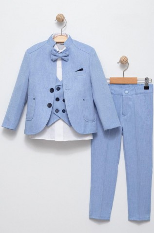 ΚΟΣΤΟΥΜΙ 5 ΤΕΜΑΧΙΩΝ ΓΙΑ  MIKRO  ΑΓΟΡΙ TERRY 5684 ΓΑΛΑΖΙΟ