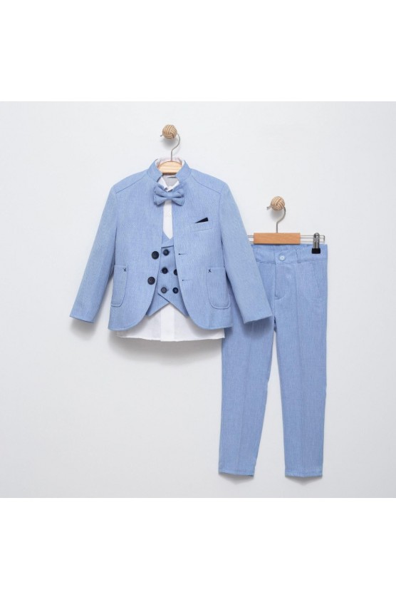 ΚΟΣΤΟΥΜΙ 5 ΤΕΜΑΧΙΩΝ ΓΙΑ  MIKRO  ΑΓΟΡΙ TERRY 5684 ΓΑΛΑΖΙΟ