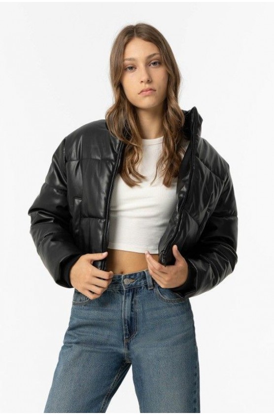 ΜΠΟΥΦΑΝ ΔΕΡΜΑΤΙΝΗ ΓΙΑ ΚΟΡΙΤΣΙΑ TIFFOSI 10062679-000 ΜΑΥΡΟ