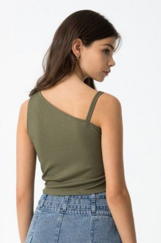CROP TOP AΜΑΝΙΚΟ ΓΙΑ ΚΟΡΙΤΣΙΑ  TIFFOSI 10059305-829 XAKI