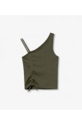 CROP TOP AΜΑΝΙΚΟ ΓΙΑ ΚΟΡΙΤΣΙΑ  TIFFOSI 10059305-829 XAKI