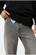 Παντελόνι Τζιν Wayne Relaxed Fit  για αγόρια Tiffosi 10062280-P10 γκρι