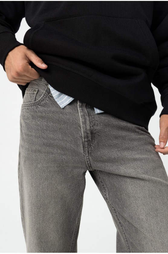 Παντελόνι Τζιν Wayne Relaxed Fit  για αγόρια Tiffosi 10062280-P10 γκρι