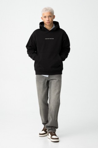Παντελόνι Τζιν Wayne Relaxed Fit  για αγόρια Tiffosi 10062280-P10 γκρι