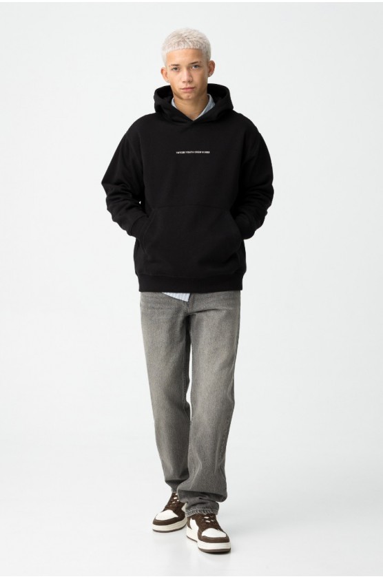 Παντελόνι Τζιν Wayne Relaxed Fit  για αγόρια Tiffosi 10062280-P10 γκρι