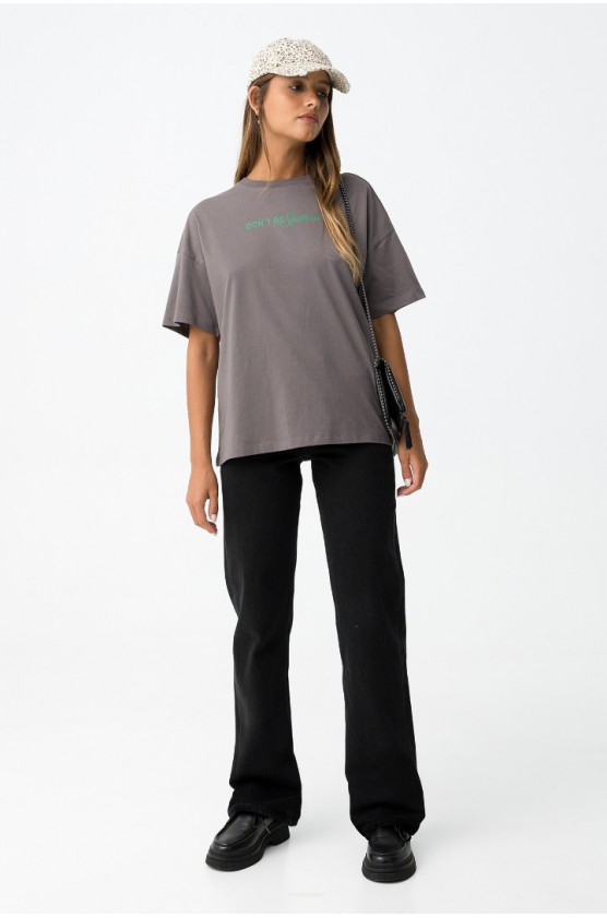 Τζιν Taylor Straight Fit ΓΙΑ ΚΟΡΙΤΣΙΑ TIFFOSI 10062745-P10 ΜΑΥΡΟ