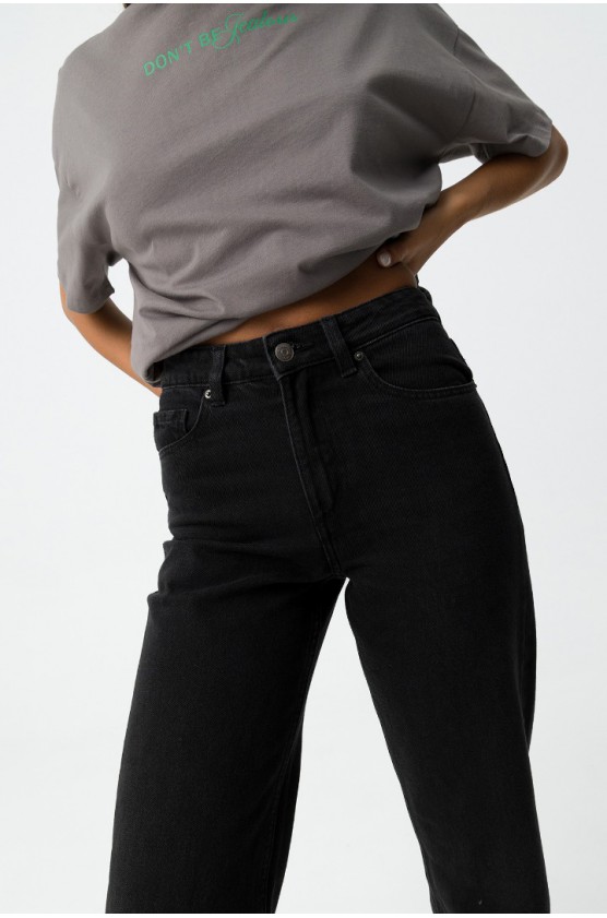 Τζιν Taylor Straight Fit ΓΙΑ ΚΟΡΙΤΣΙΑ TIFFOSI 10062745-P10 ΜΑΥΡΟ