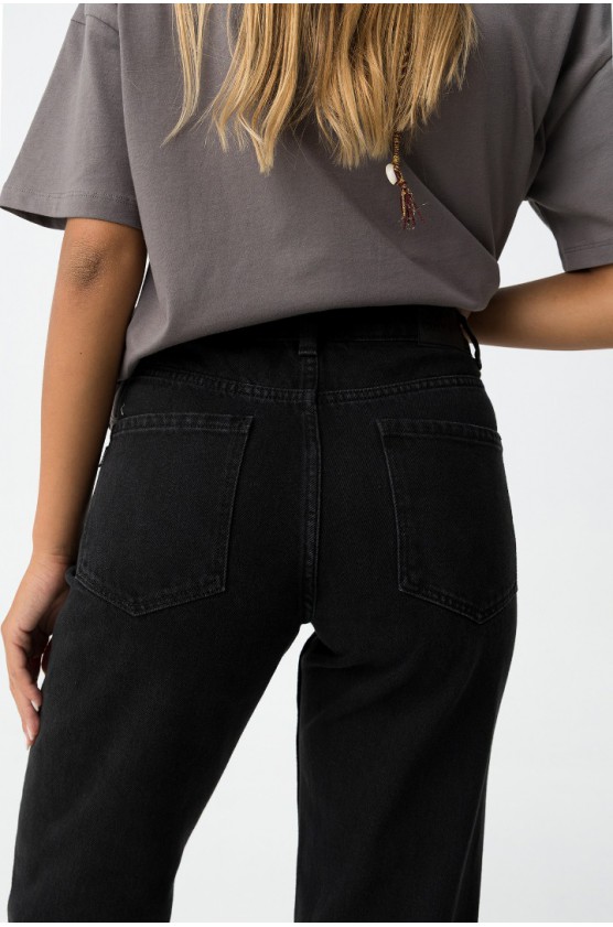 Τζιν Taylor Straight Fit ΓΙΑ ΚΟΡΙΤΣΙΑ TIFFOSI 10062745-P10 ΜΑΥΡΟ