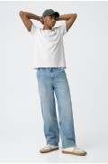 Παντελόνι Τζιν Chris Skater Fit  για αγόρια Tiffosi 10063224-M10 Μπλε