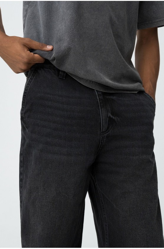 Παντελόνι Chris Skater Fit  για αγόρια Tiffosi 10063225-P10 Μαύρο