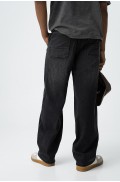Παντελόνι Chris Skater Fit  για αγόρια Tiffosi 10063225-P10 Μαύρο