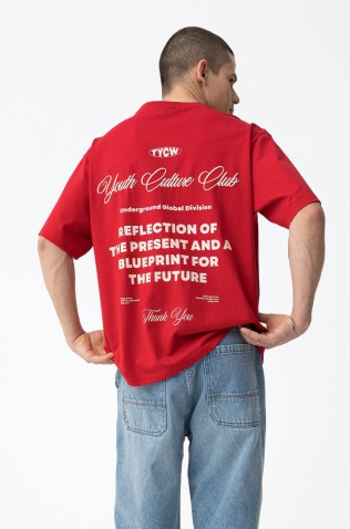 ΜΠΛΟΥΖΑ T-shirt  Casual ΓΙΑ ΑΓΟΡΙ TIFFOSI 10064437-515 ΚΟΚΚΙΝΟ