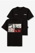 ΜΠΛΟΥΖΑ T-shirt Branca Casual ΓΙΑ ΑΓΟΡΙ TIFFOSI 10064444-000 ΜΑΥΡΟ