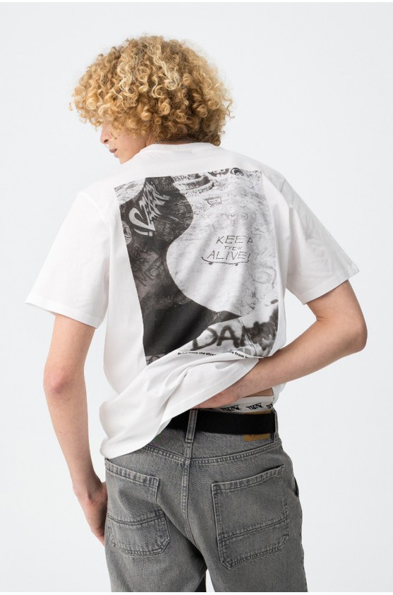 ΜΠΛΟΥΖΑ T-shirt Branca Casual ΓΙΑ ΑΓΟΡΙ TIFFOSI 10064444-001 ΛΕΥΚΟ