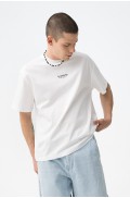 ΜΠΛΟΥΖΑ T-shirt Branca Casual ΓΙΑ ΑΓΟΡΙ TIFFOSI 10064472-001 ΛΕΥΚΟ